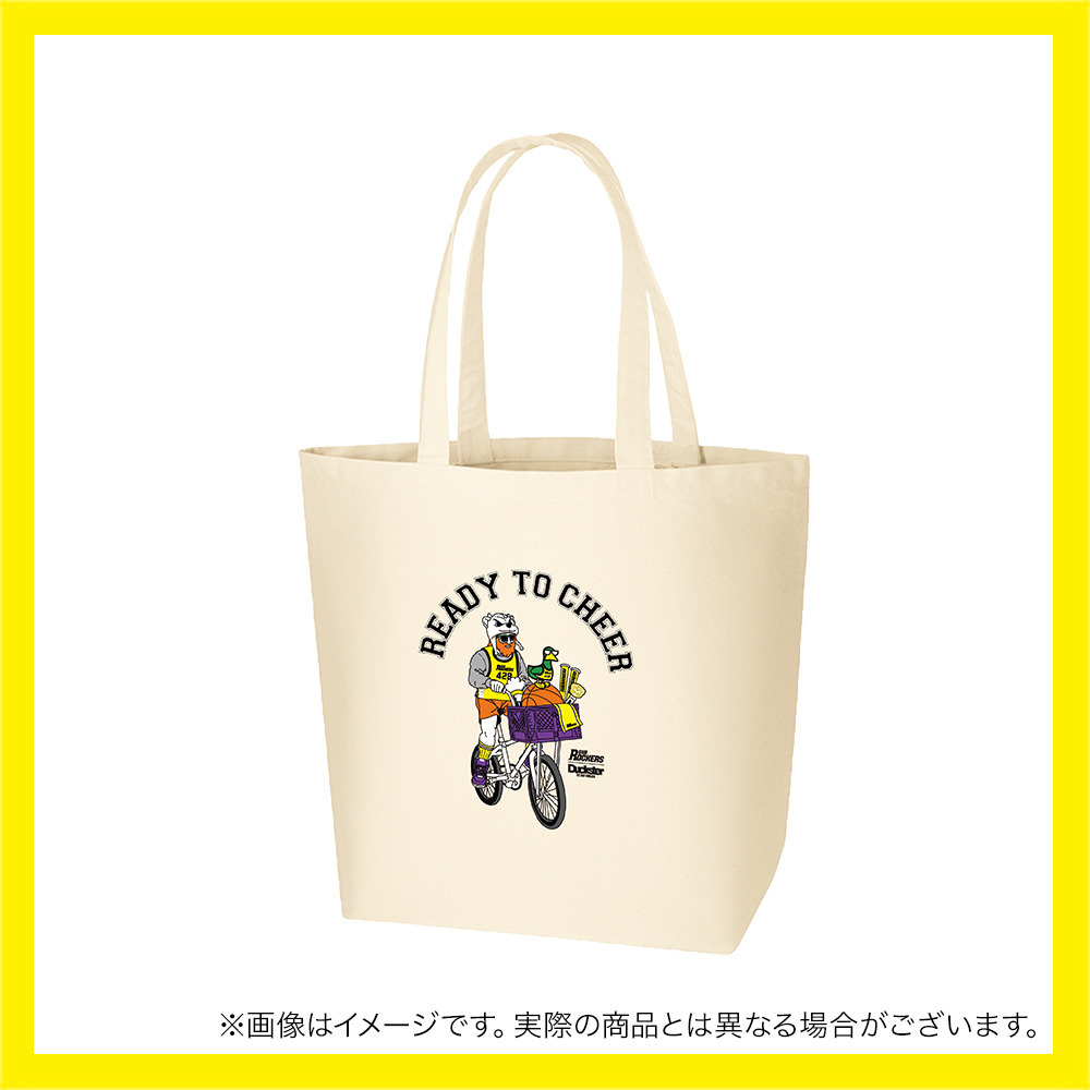 Ducksterコラボトートバッグ（ファンおじさん） 詳細画像 ‐ 2